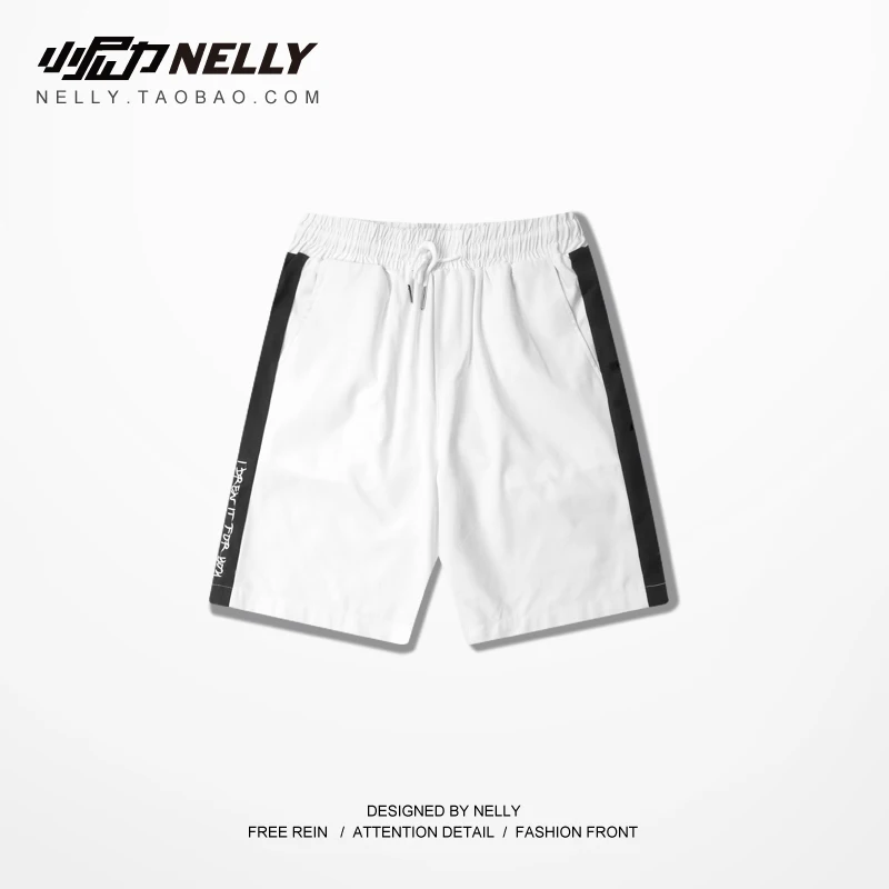 Nelly 2019 летние новые простые повседневные спортивные мужские шорты в стиле хип хоп