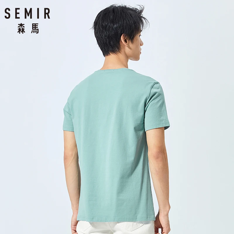 SEMIR летняя индивидуальная Футболка с принтом для мужчин команда семейная печать
