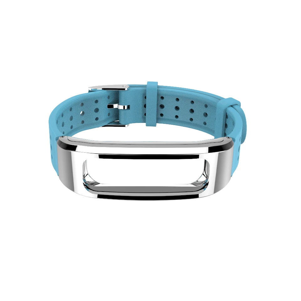 Blue Mijobs Молодежный ремешок для huawei Honor Band 4 Runnning Версия смарт-Браслет спортивный браслет Honor Band 4 ремешок для бега - Цвет: Blue