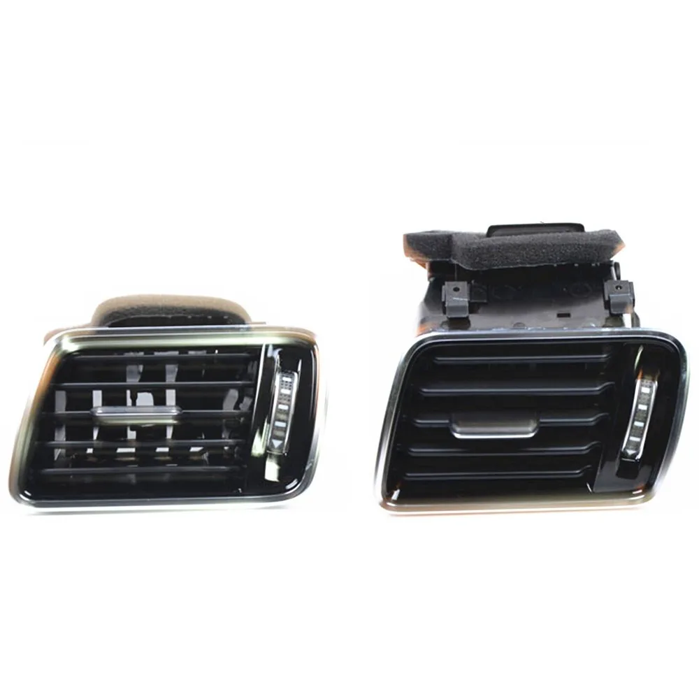 Тьюк OEM черный рояль Краски хром Dashboard воздуха на выходе + кабель для Vw Passat B6 B7 VW CC 3AD