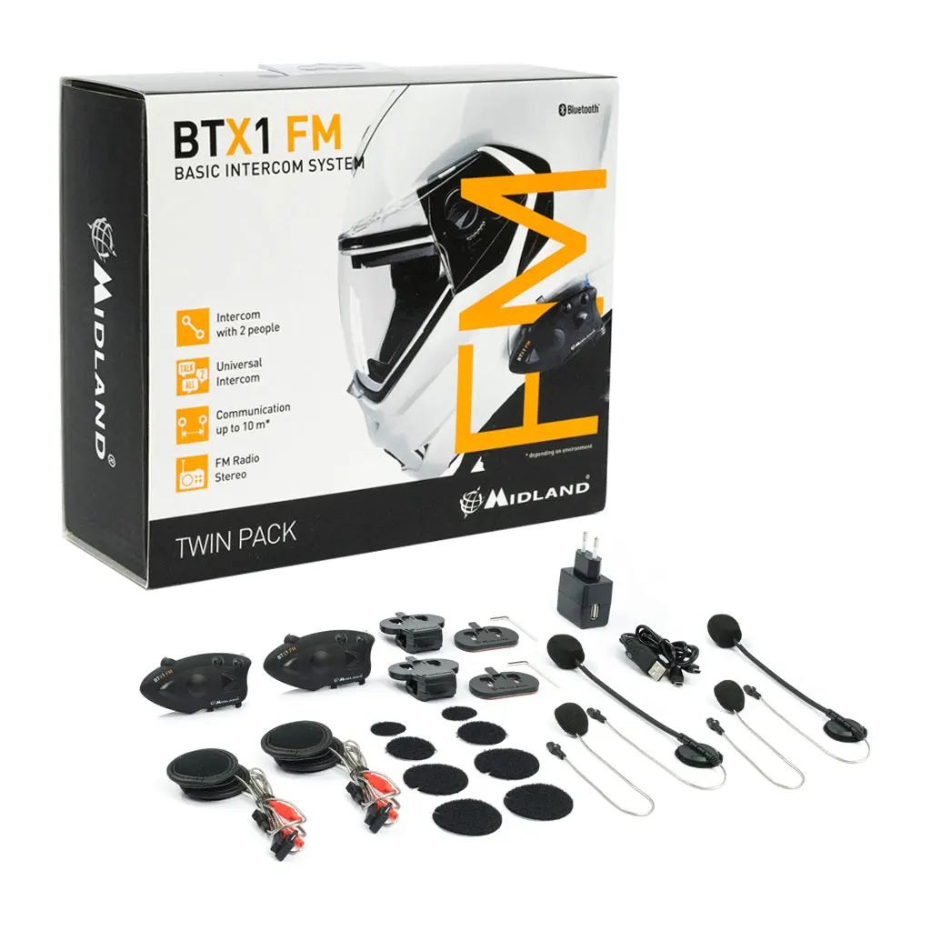 BTX1 moto rcycle Шлемы гарнитуры Bluetooth рации автоматически регулировать громкость