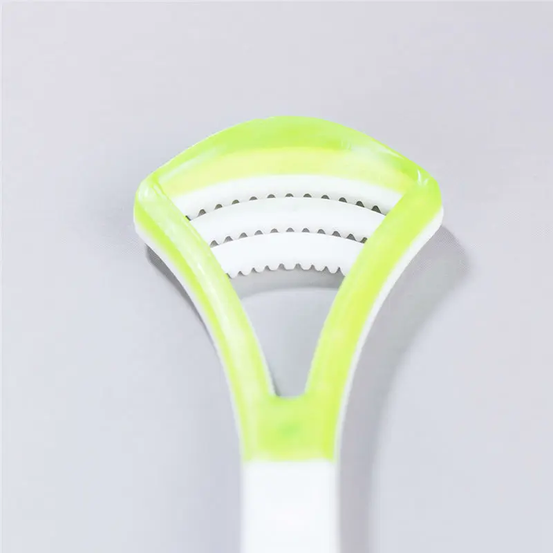 Скребок для языка свежего дыхания щетка чистки скребок гигиены полости рта 1 шт. 4