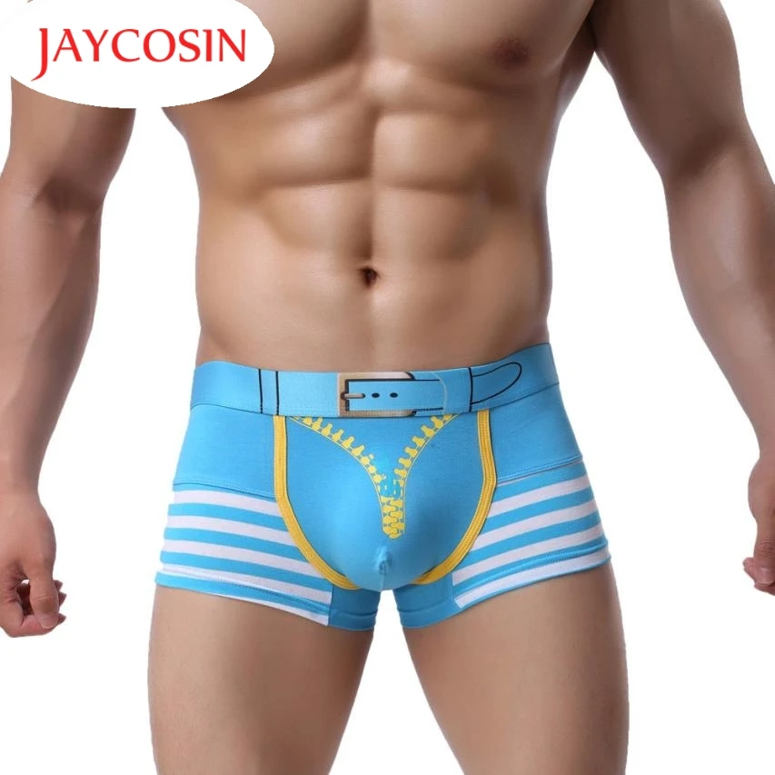 JAYCOSIN новые модные сексуальные мужские полосатые нижнее белье на искусственной