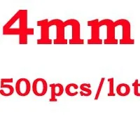 4mm Высокое качество 4 6 8 10 12 мм смешанные цвета 3D иллюзия чудо бусины акриловые разделительные бусины № MB01 - Цвет: 4mm