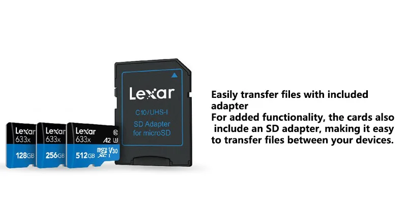Флешка Lexar Micro SD 128 GB 256 gb 16 GB 32 ГБ Памяти высокоскоростная карта до Max 95 м/с 64 Гб Class10 микро сд картао де memoria TF флэш-карты