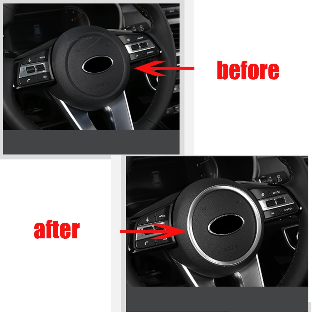 Круглая кнопка на руль автомобиля для KIA Sportage R SL 2018 декоративные аксессуары