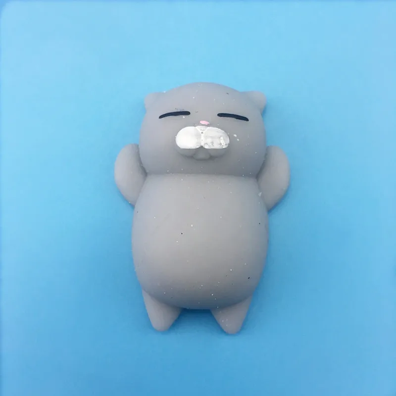 Мини мягкая игрушка милое животное антистрессовый шар Squeeze Mochi Rising Toys Abreact мягкая липкая игрушка для снятия стресса забавная игрушка в подарок