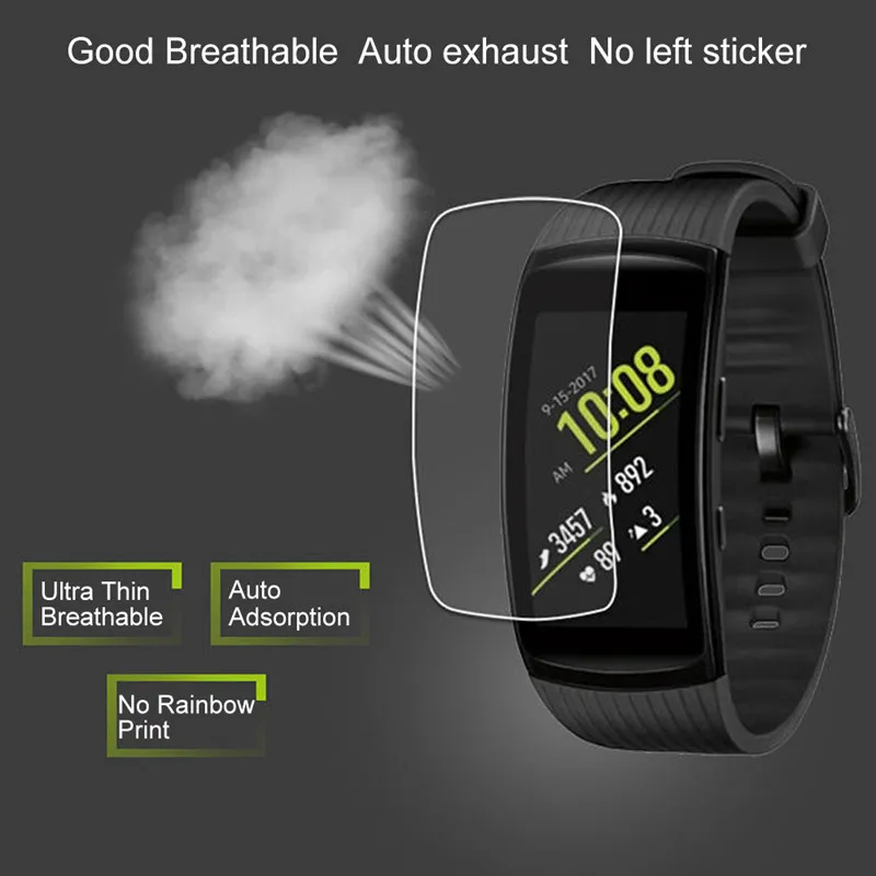 Защитная пленка против царапин из мягкого ТПУ Ultra HD для Samsung Gear Fit 2 Pro Fit2/Pro защитная