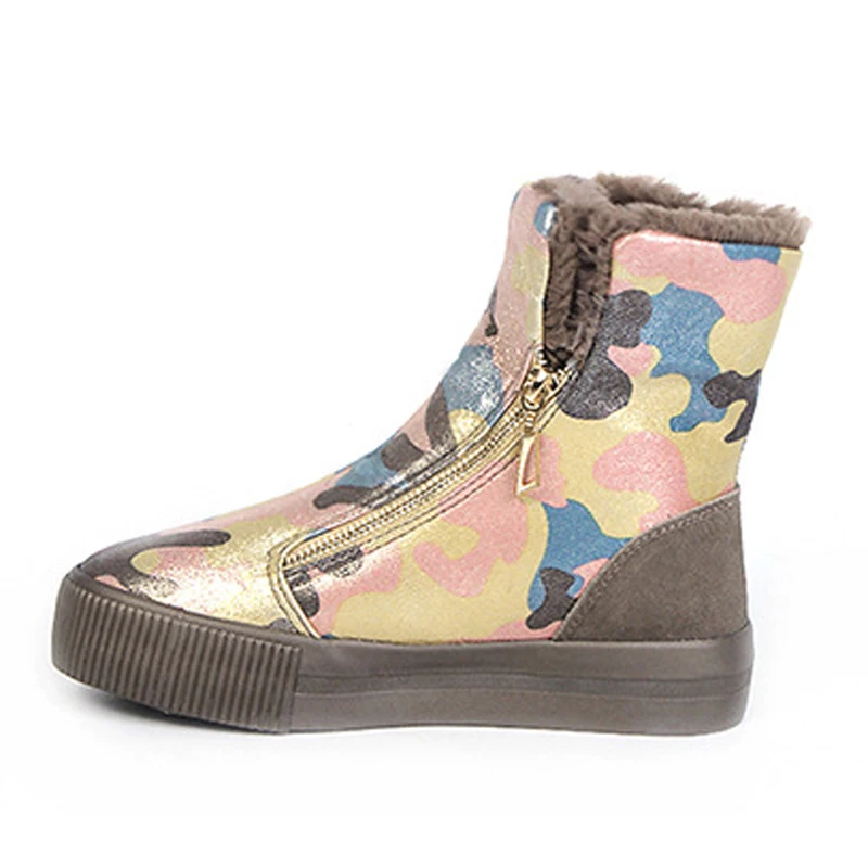 Лидер продаж обувь женские ботинки однотонные мягкие милые зимние на плоской