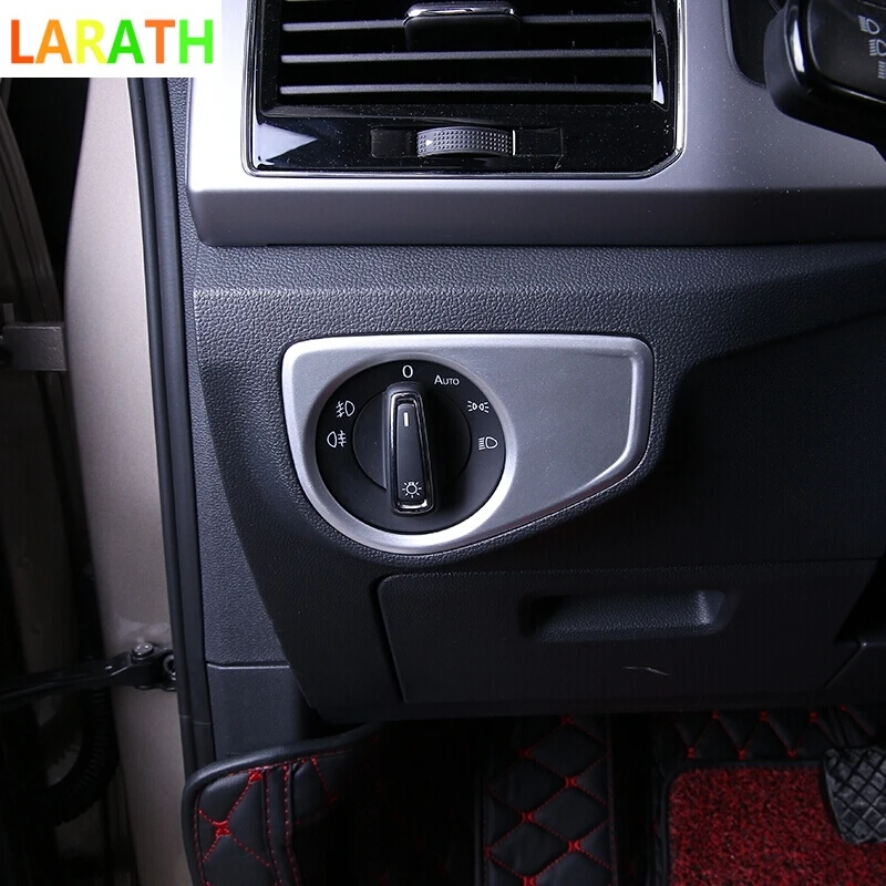 Для Volkswagen VW Teramont Atlas 2017 2018 ABS кнопка управления внутренней фарой автомобиля крышка