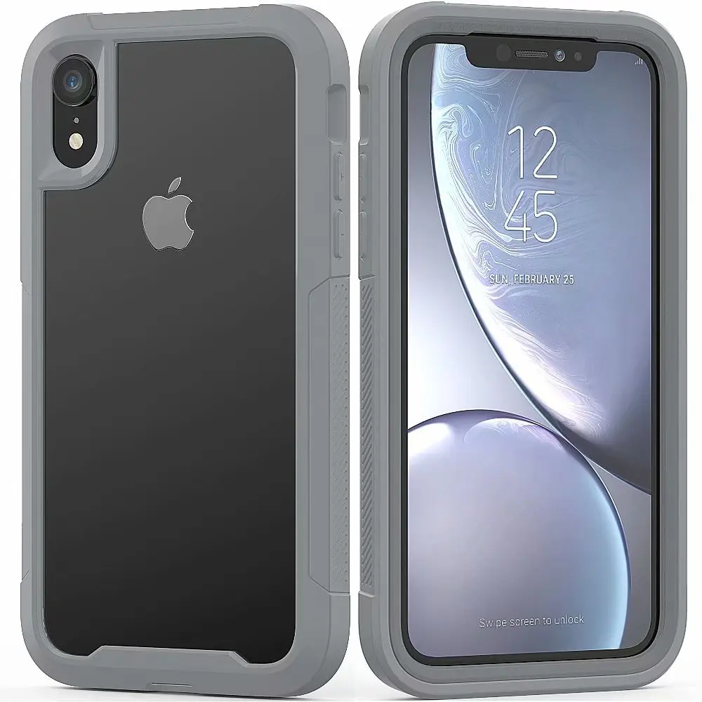 Роскошный брендовый чехол для Iphone XS Max X XR 7 8 Plus, чехол на 360 градусов, прочный прозрачный бампер для телефона samsung Galaxy S10 Plus E