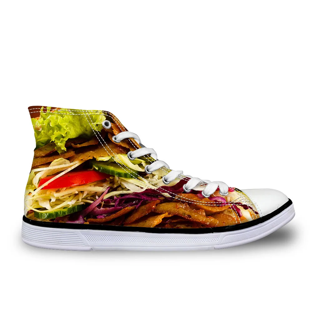 Кроссовки женские с принтом Вулканизированная светильник на | Обувь