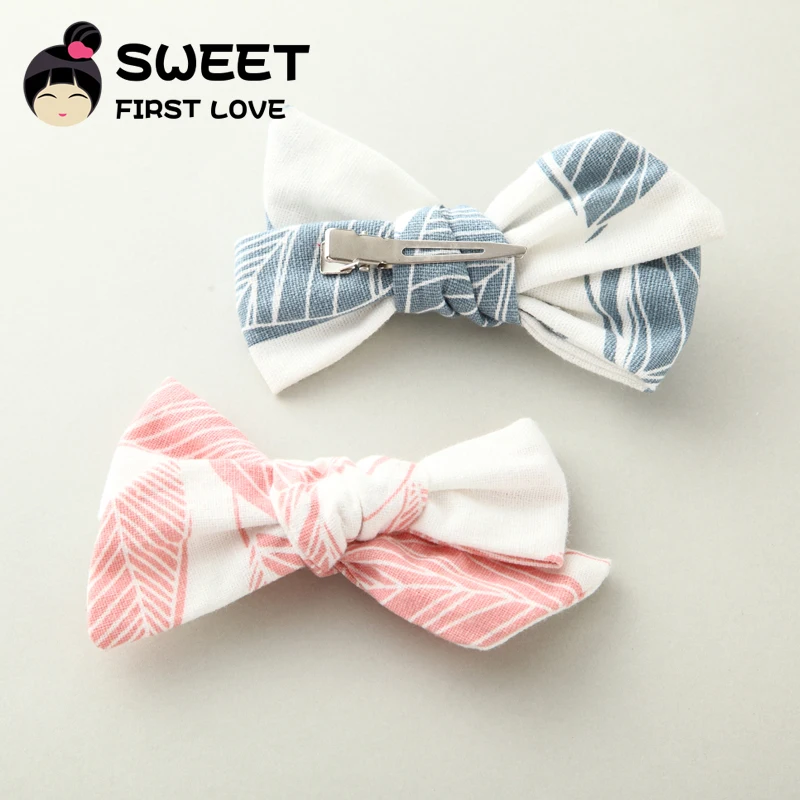 Заколки для волос с принтом листьев 4 шт./лот| |