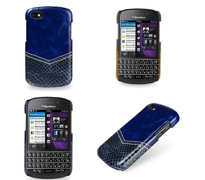 Премиум чехол для телефона из натуральной кожи s для Black Berry Q10 чехол защитная задняя крышка сумка для Blackberry Q10 3,1 дюймов