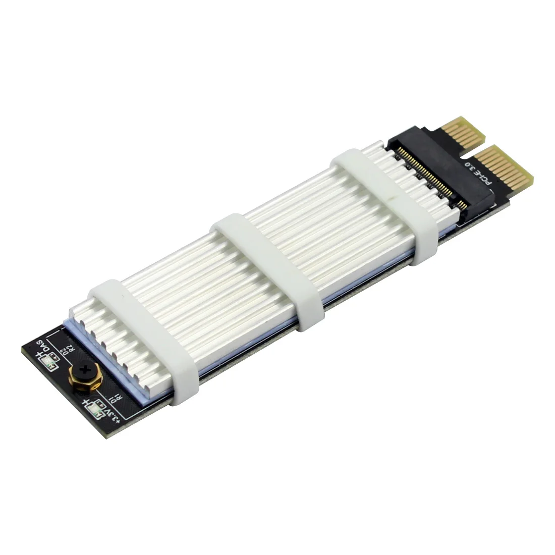 PCI-E PCI Express 3,0X1 M.2 M ключ Интерфейс NVMe SSD PCIE M.2 переходная карта адаптер радиатора SSD 2230 2242 2260 2280 полный Скорость