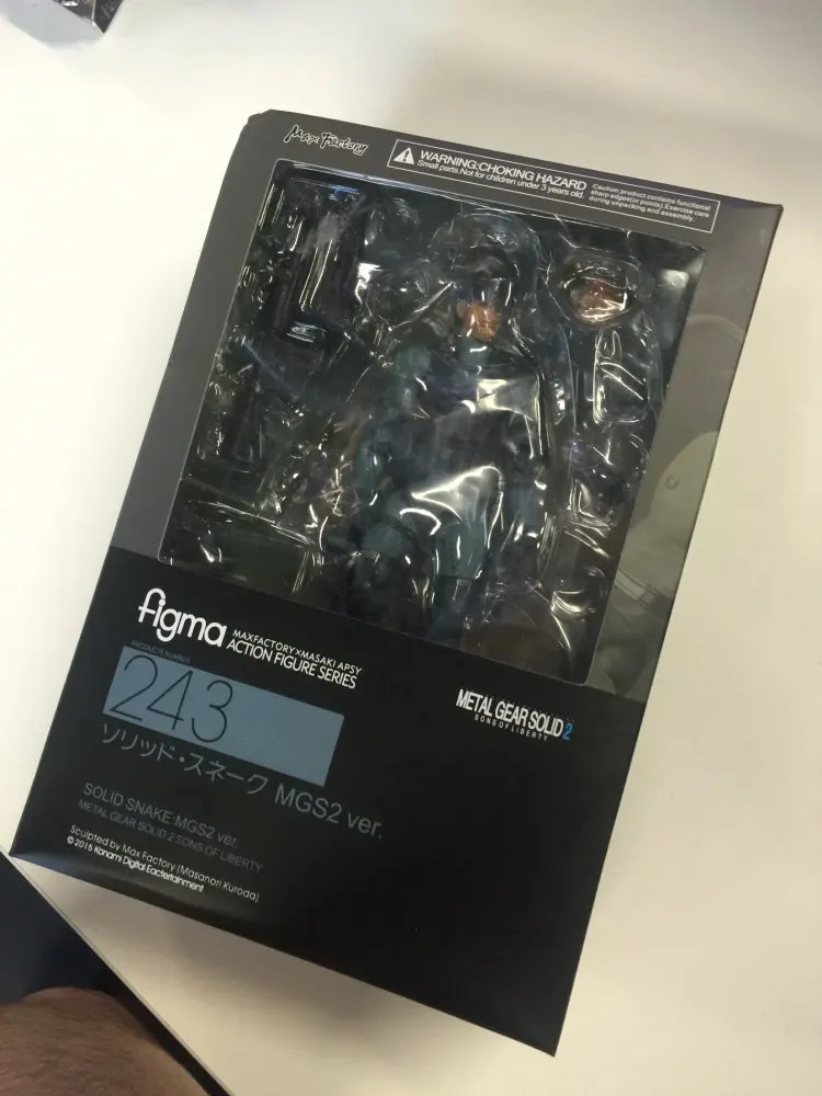 Figma 243 металлическая Экипировка твердая 2: SONS OF LIBERTY 15 см змея ПВХ экшн-фигурка