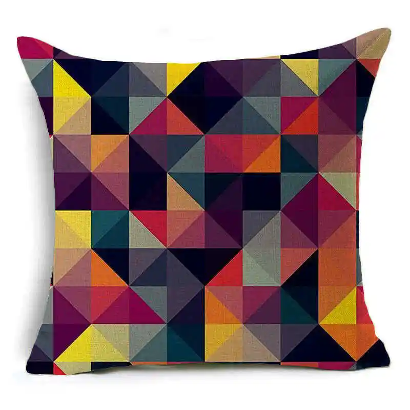 HGLEGYW богемная Геометрия хлопчатобумажное белье Наволочка диван талия наволочка