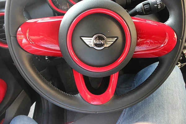 Аксессуары для автомобиля MINI Cooper Gen3 F54 F55 F56 F57 стиль мини-луч чехол на руль