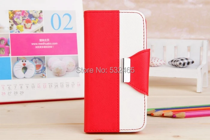 Чехол colorful перевёрнутый кожа бумажник чехол с Landyard карта держатель для Apple Iphone 6