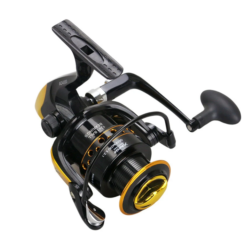 2018 Новый AD2000-9000 серии рыба соленая вода катушка рыбалка Pesca колеса 12 + 1