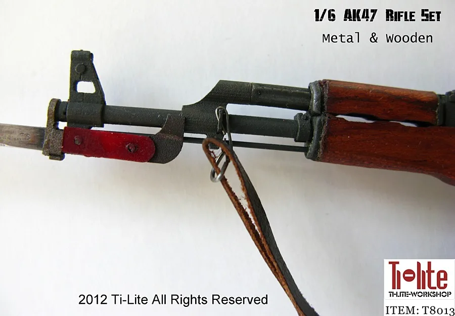 Ti-lite T8013 1/6 Matel& Деревянный AK47 набор для ружья оружия реквизит для 1" Коллекционная Фигурка DIY