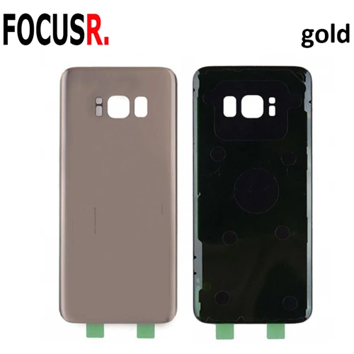 Maple Gold Задняя крышка батарейного отсека, задняя крышка корпуса, чехол для samsung Galaxy S8 G950, аксессуары для мобильного телефона, Запасная часть - Цвет: Maple Gold