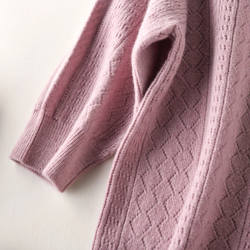 2019 New style Women's Knitted Half sleeve Sweater high collar Slim Solid 100% Wool color Pullover Free Shipping | Женская одежда