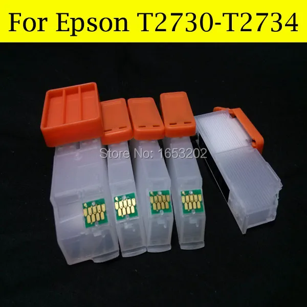 Высокое качество Refillable патрон чернил для принтера Epson T2730-T2734 XP520 XP600 XP620 XP700 XP800 XP820