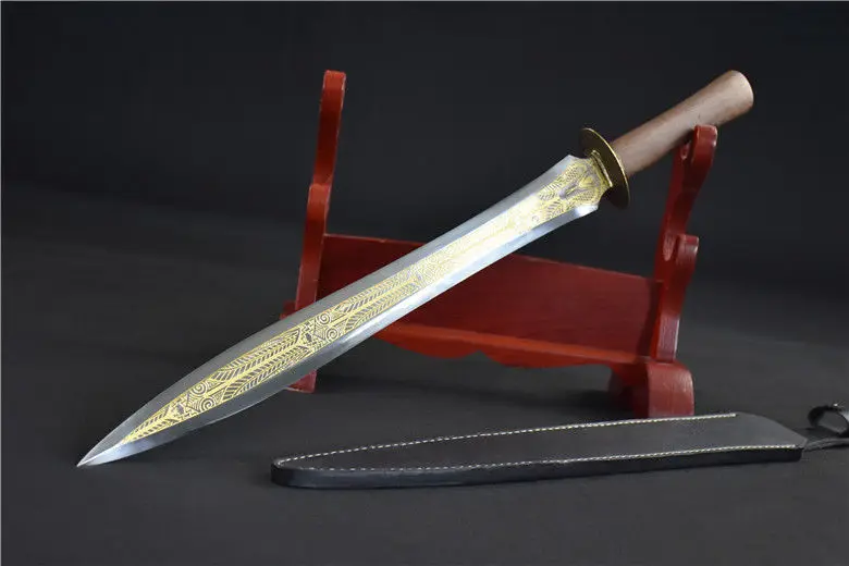 Охота борьба палаш меч Цзянь и острыми носками в клинок из марганцевой стали