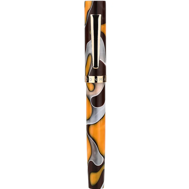 Type C F 0.5mm Moonman N2 Янтарная акриловая авторучка EF/F Перо Мини карманная ручка Подарочный чехол чернильная ручка с подарочной коробкой набор для письма школьный офис - Цвет: Type C F 0.5mm