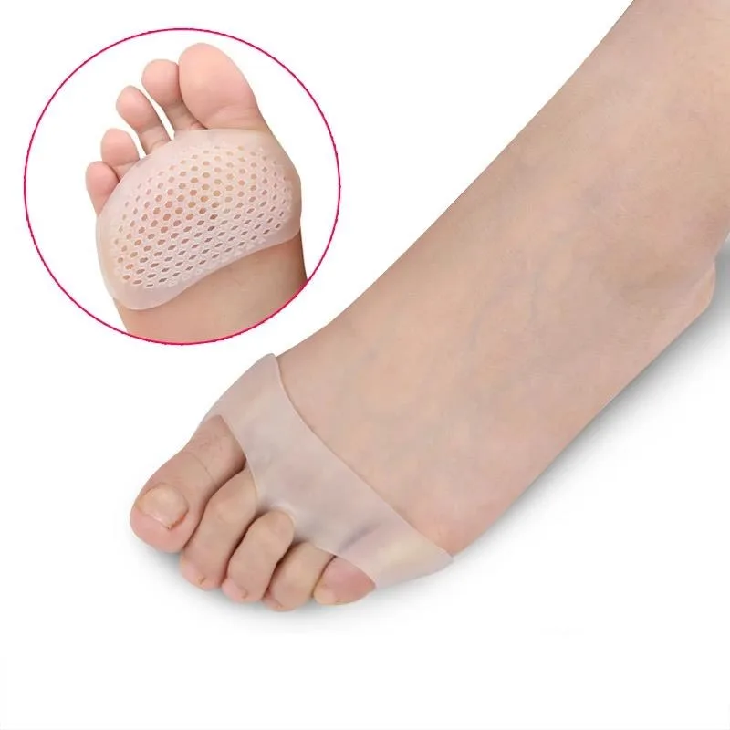 Чанни Сотовая связь Дышащие Мягкие силиконовый гель Toe колодки на высоком