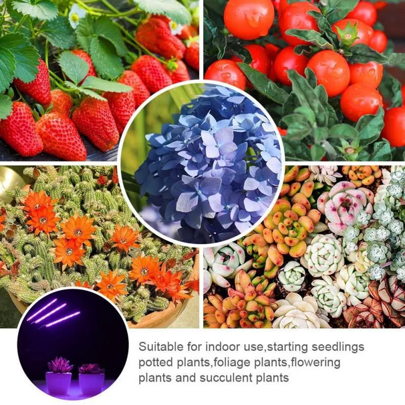 Лампа для выращивания растений с usb разъемом водонепроницаемая лампа