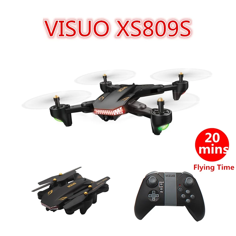TIANQU VISUO XS809S Wi Fi FPV hd камера Дрон RC Квадрокоптер 2 4 ГГц складной селфи один ключ