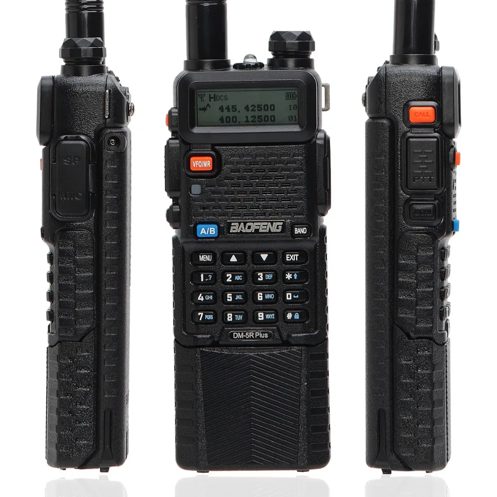 Baofeng DM 5R Plus цифровая рация DMR Dual Time Solt Tier1 & 2 tier ii Ham CB портативное радио