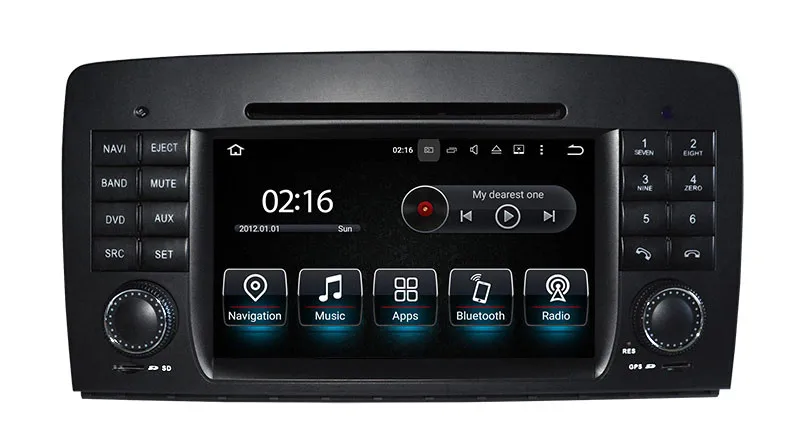 Android 8.0 Car DVD Player for Mercedes Benz R Class W251 R280 R300 R320 R350 R500 with GPS Navigation Radio BT SD 4Core 4G+32G |