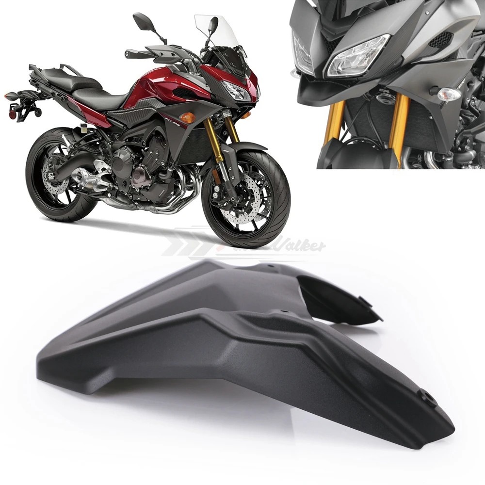 For Yamaha MT-09 MT09 Tracer FJ-09 Motorcycle Front Wheel Fender Beak Nose Cone Extension Cover Extender Cowl 2015 2016 2017 | Автомобили