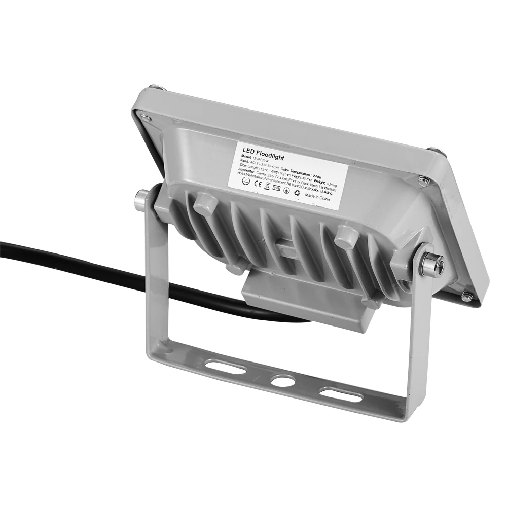Светодиодный прожектор 12V 20W DC светодиодный Наружное освещение уличный фонарь