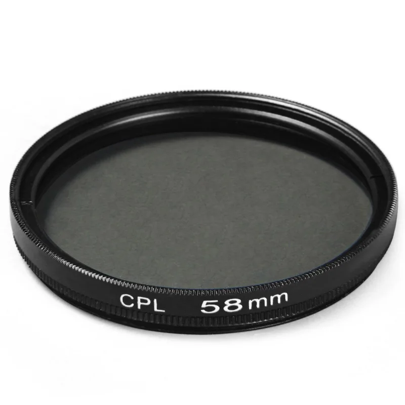 58 мм CPL поляризационный фильтр для Nikon Sony Pentax Olympus Canon 1300d 800D 760d 750d 650D 600D 100d 80d 70d 18-55 мм Интимные аксессуары