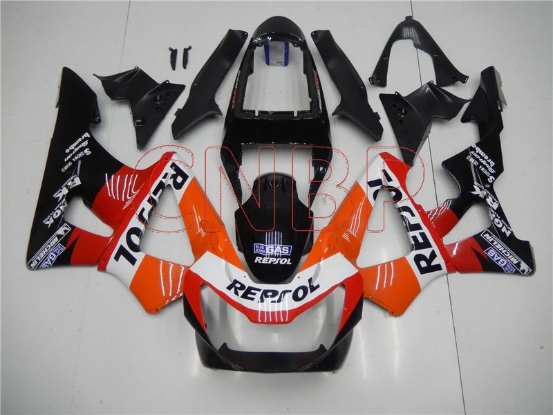 Комплекты обтекателей CBR 929RR 2000 2001 repsol Кузов для Honda Cbr929RR обтекатель мотоцикла