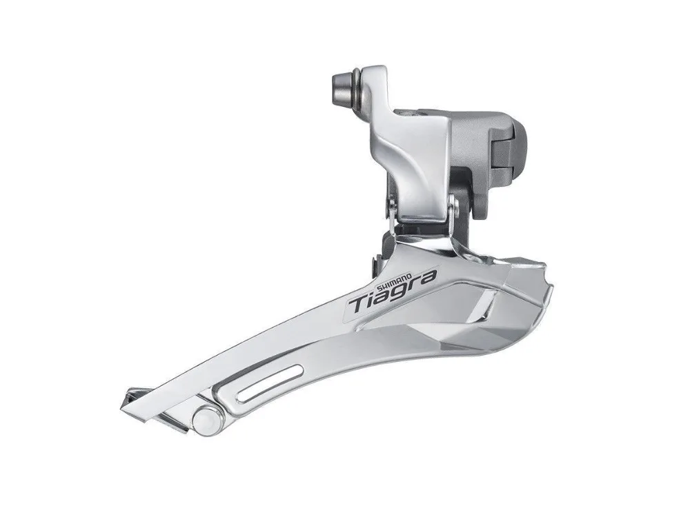 Катушки Shimano Tiagra велосипеда FD-4600 10-Скорость Двойной Зажим 34,9 мм передний переключатель велосипед Запчасти