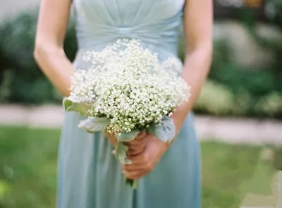 Новое поступление DIY для создания искусственных цветов ветка дыхание белый