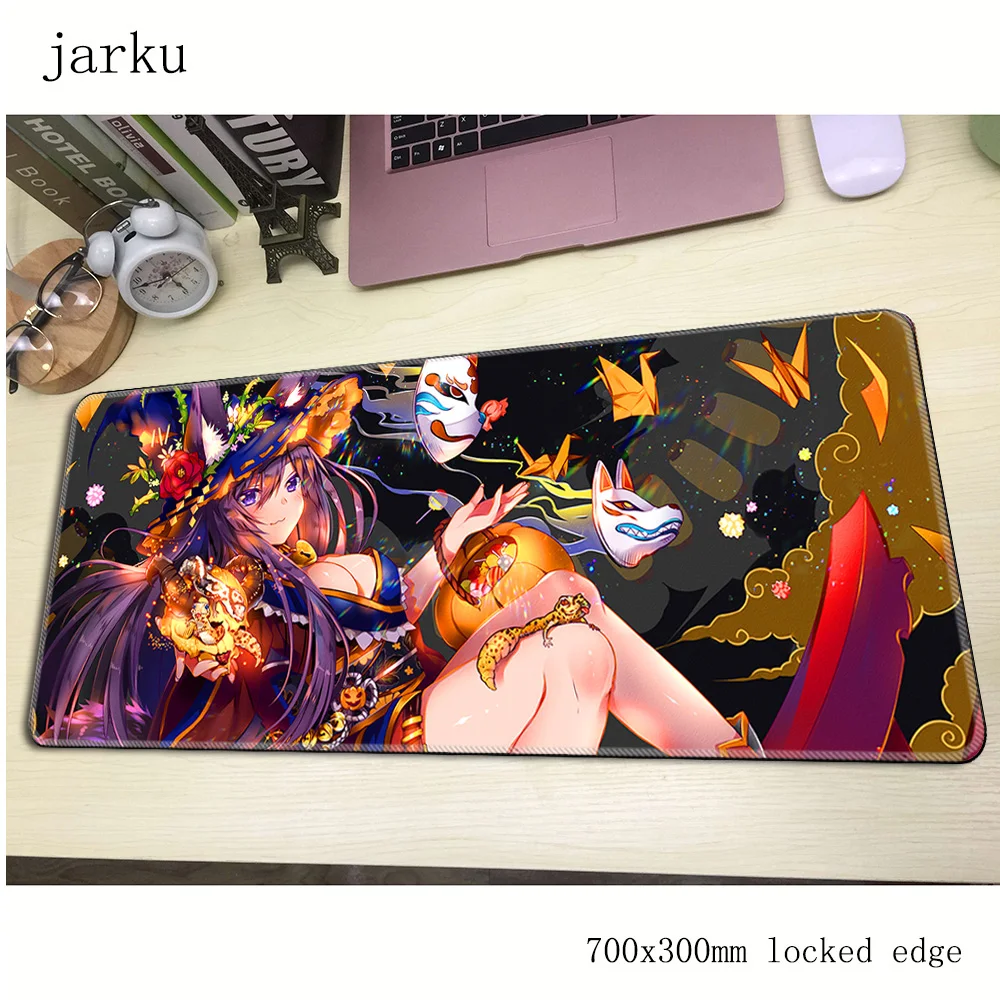

FAIRY TAIL mousepad gamer 700x300X3MM gaming mouse pad large locrkand notebook pc accessories laptop padmouse ergonomic mat