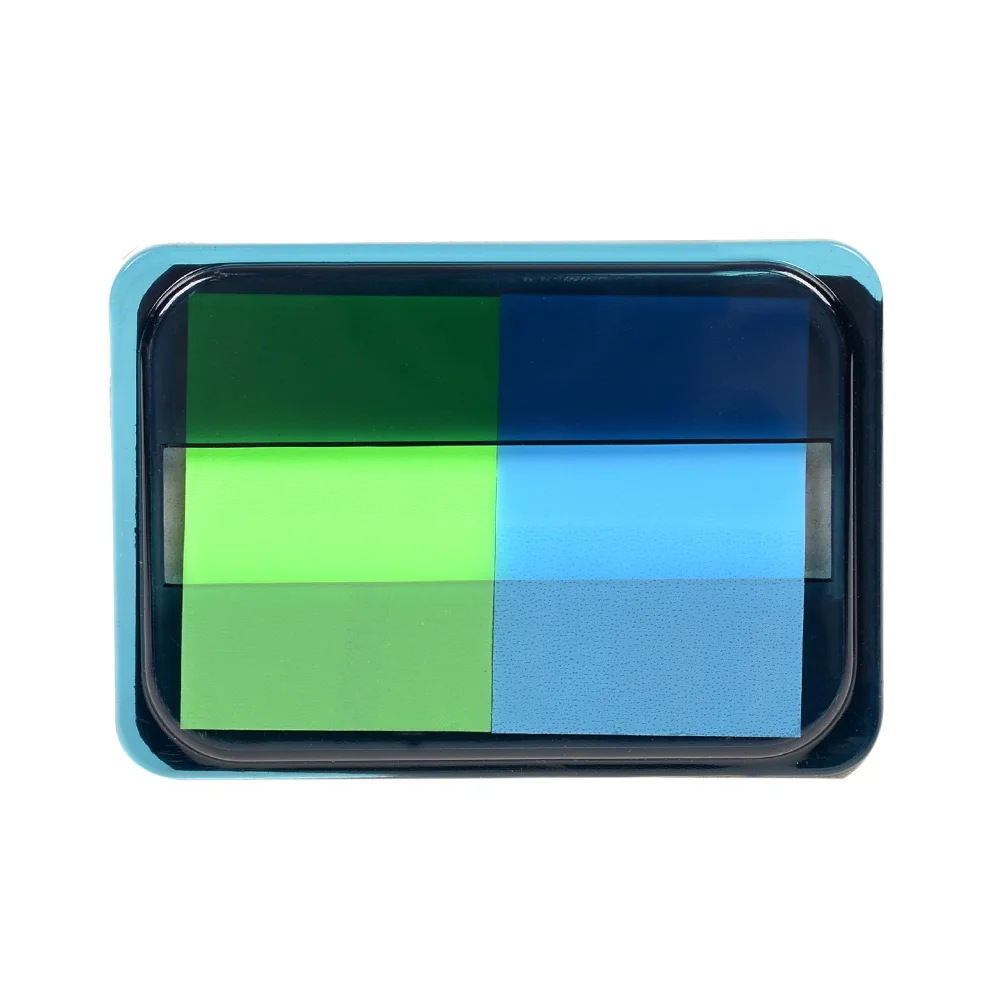 2 colors Самоклеющиеся блокноты для заметок липкая Закладка Точка это маркер флаги для заметок указательный коврик яркие стикеры бумага Escolar - Цвет: 2 colors