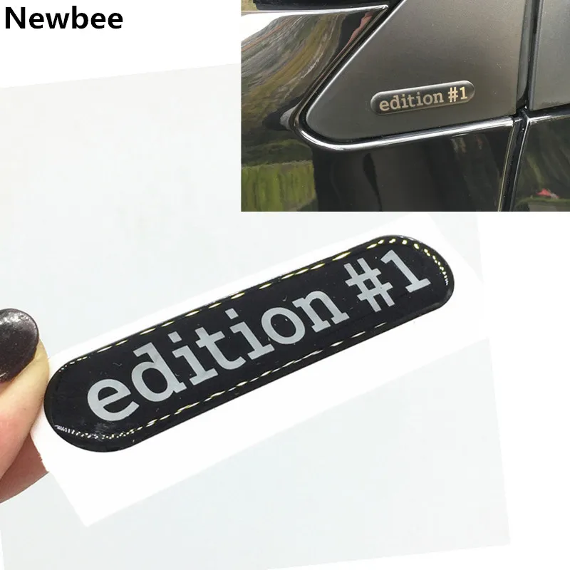 3D наклейка Newbee Edition #1 эмблема значок автомобильный Стайлинг для Smart fortwo / forfour C453 W453