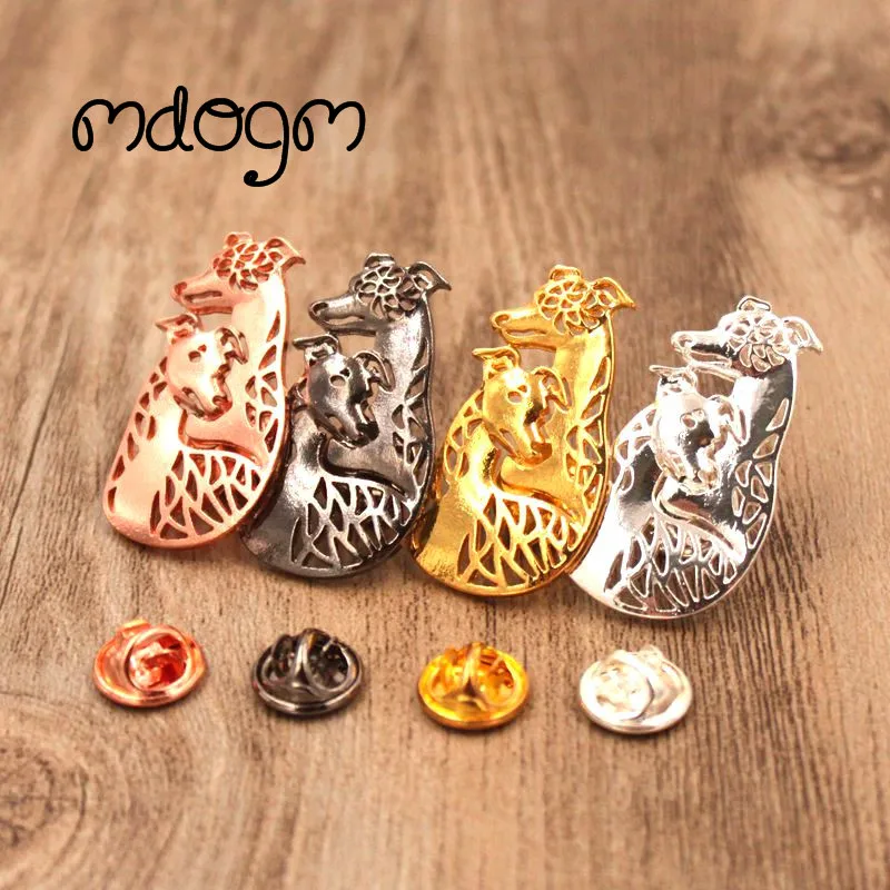 Броши и булавки Mdogm с изображением собаки пары животных милые забавные