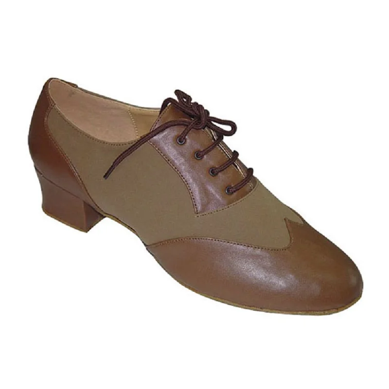 brown Размеры США 4.5-13.5 Zapatos de BAILE Высота каблука 4 см черный, белый цвет коричневый кожаный профессиональная женщина Танцы Обувь Костюмы для латиноамериканских танцев обувь ml008 - Цвет: brown