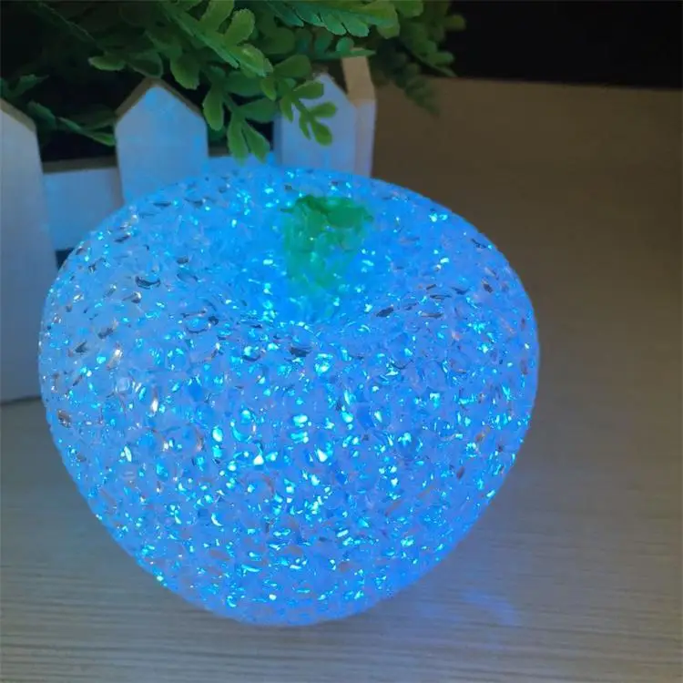 Гранулированный с украшением в виде кристаллов светильник лучший подарок на