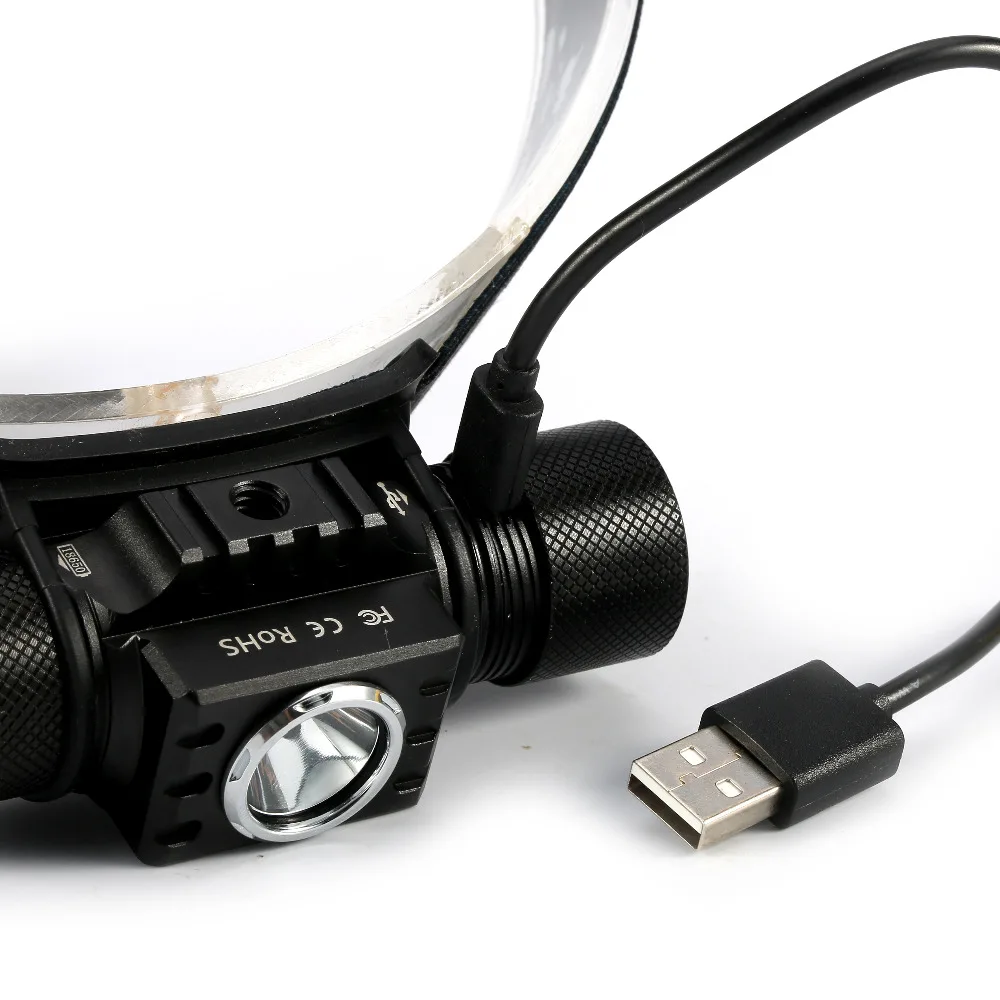 Светодиодный велосипедный светильник с usb-зарядкой XPG2 S3 5000 LUMS, велосипедный головной светильник, налобный фонарь IPX-65, водонепроницаемый велосипедный налобный фонарь, Аксессуары для велосипеда