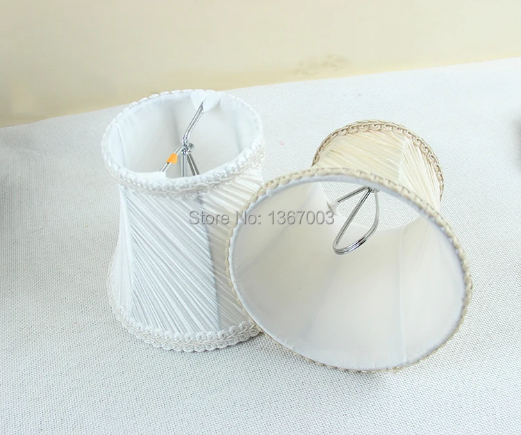 Мини люстра лампа крышки Красочные стены абажур DIY украшения дома зажимное