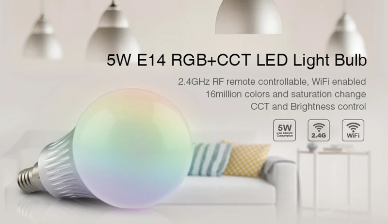 Mi светильник GU10 E27 E14 MR16 RGB+ CCT Светодиодная лампа WI-FI Управление; Box1/IBox 2 WI-FI Управление; mi светильник s светильник лампа с дистанционным управлением